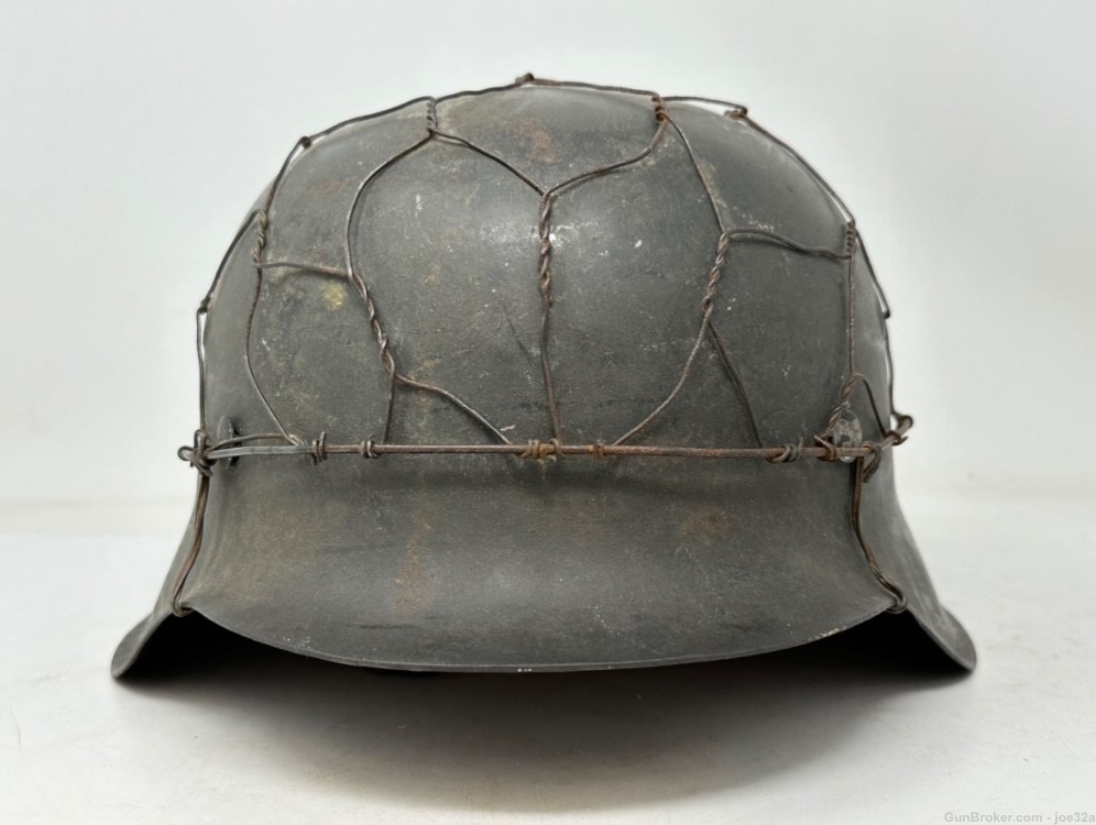 WW2 German M42 ND Chicken Wire Helmet WWII CKL66 uniform-img-2