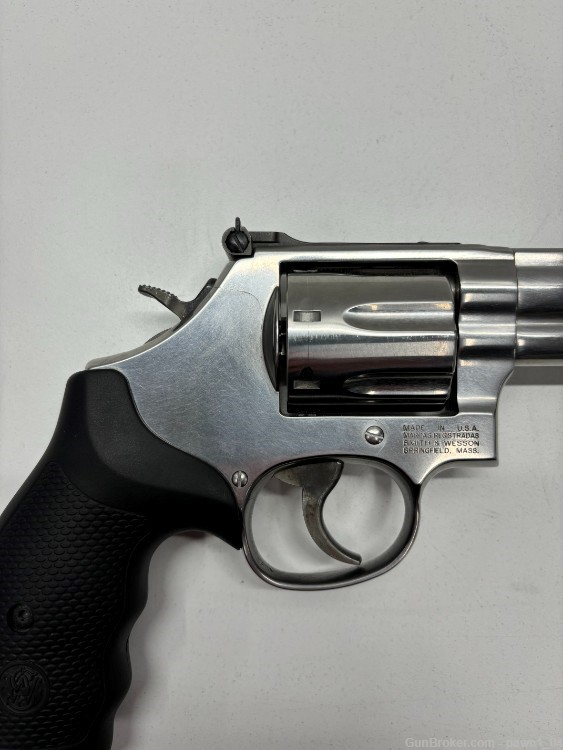 SMITH AND WESSON 686-6 .357 MAGNUM STAINLESS 7 SHOT REVOLVER DOUBLE ACTION-img-4