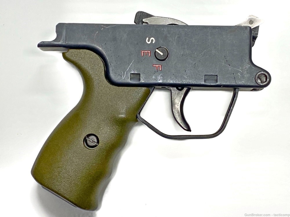 H&K MP5 FA TRIGGER PACK on STEEL SEF HOUSING & OD GREEN GRIP -img-1