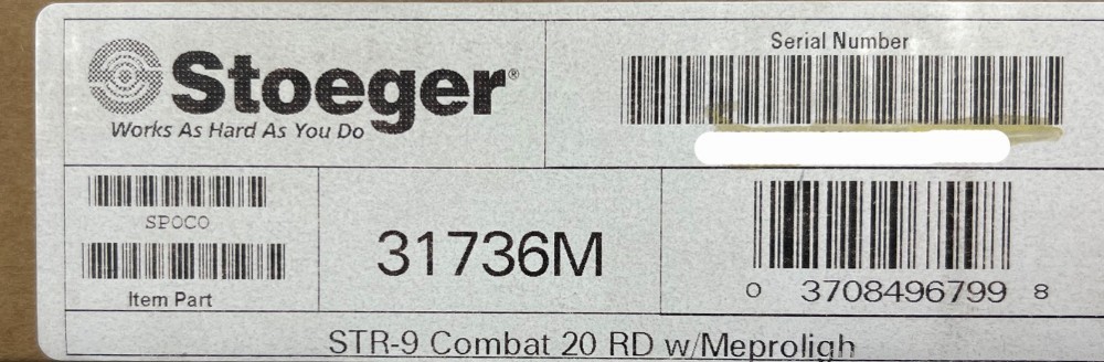 Stoeger STR-9S (31736M) 4.67" 9mm 20Rd Semi Auto Pistol - Meprolight Optic-img-4