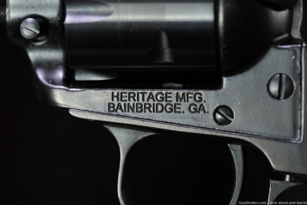 Heritage Rough Rider Model RR22B4 SAA .22 LR 4.75” Revolver & Factory Box-img-13
