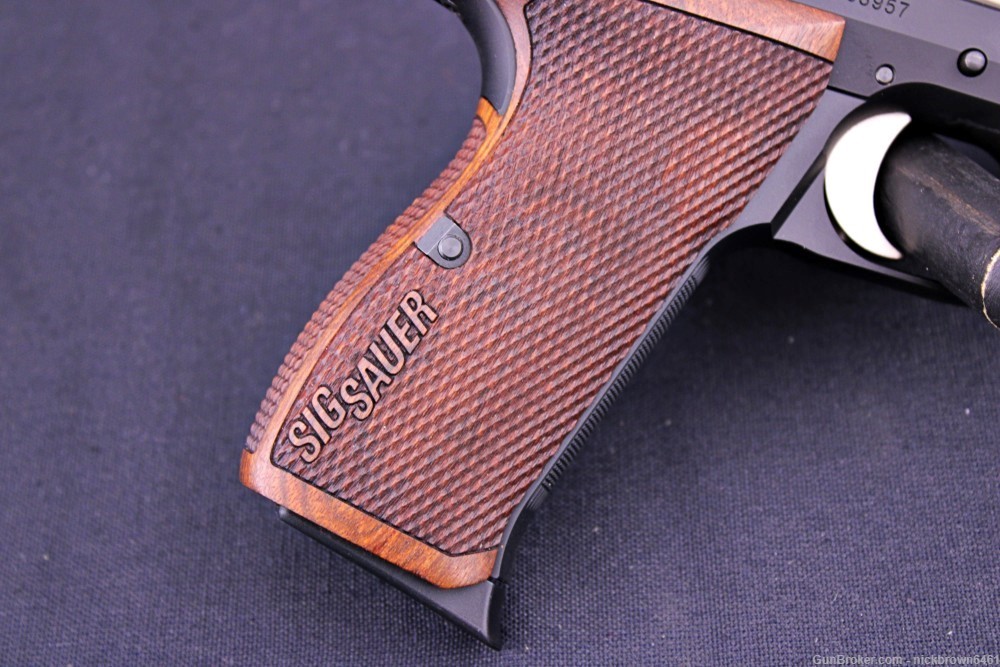 SIG SAUER 210CA-9-CW P 210 CARRY CUSTOM SHOP 9MM 4.1" BBL ENGRAVED ROSEWOOD-img-10