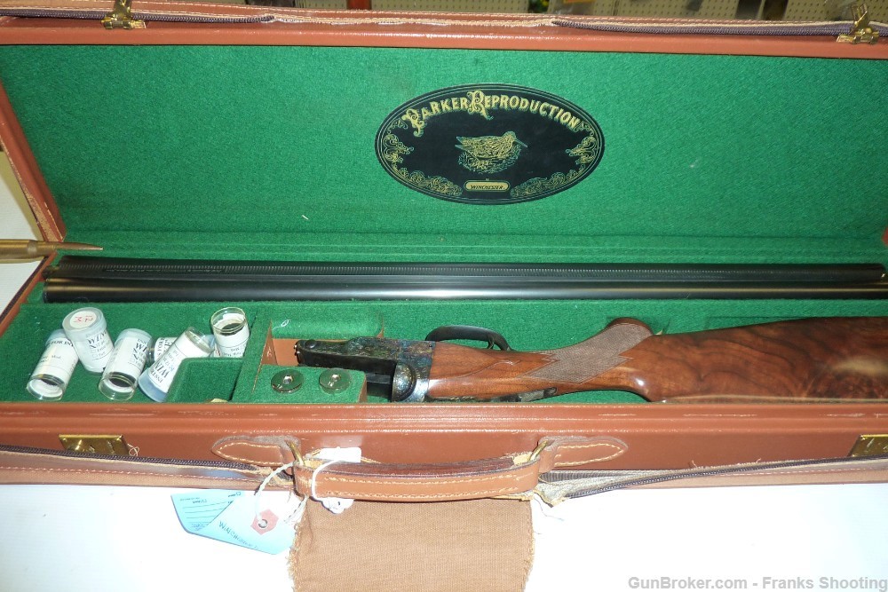 PARKER REPRODUCTION BY WINCHESTER 12 GA DHE  UNFIRED-img-0