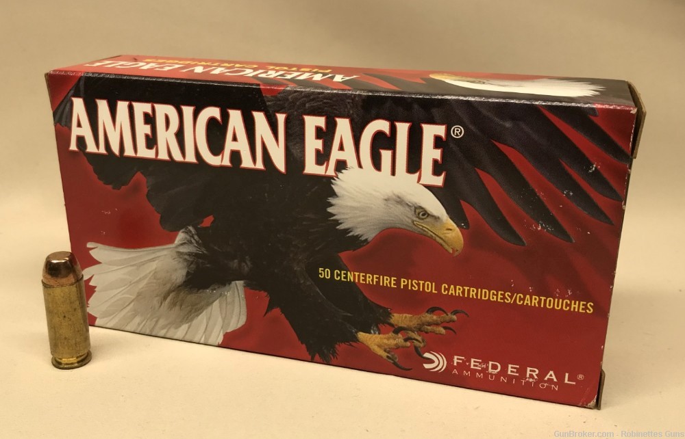Federal American Eagle 10mm FMJ 180 gr AE10A NEW ammo 50RDS 50 ROUNDS-img-1