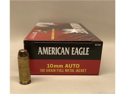 Federal American Eagle 10mm FMJ 180 gr AE10A NEW ammo 50RDS 50 ROUNDS