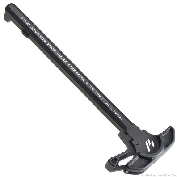 Strike Industries ARCH-EL BLK Charging Handle Extended Tactical Latch AR-15-img-0