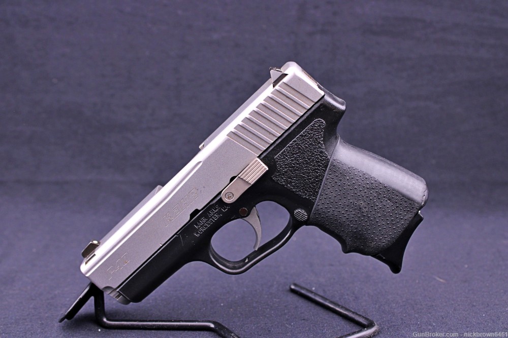 KAHR ARMS P40 40 S&W 3.6" TWO TONE STAINLESS STEEL 2 MAGS FACTORY CASE USA -img-2