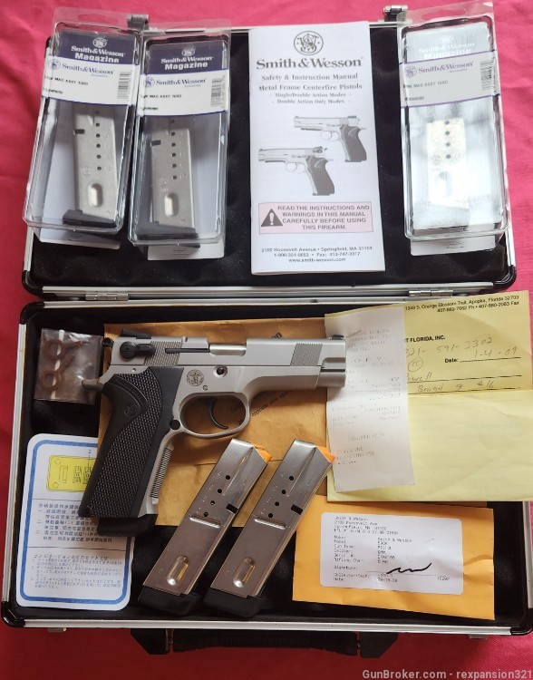 RARE SMITH AND WESSON PERFORMANCE CENTER 5906 IDPA 9MM #156/450-img-13