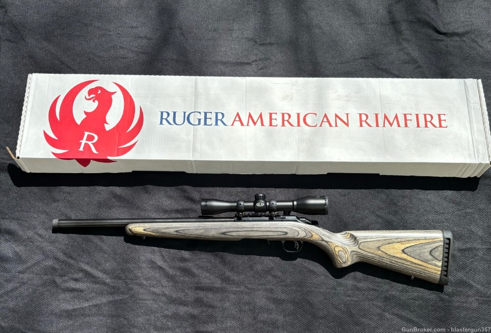 Riger American target 22WMR new in the box with scope-img-6