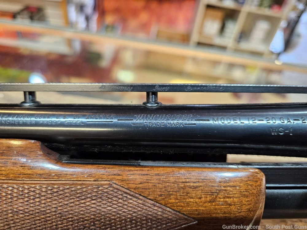 Winchester Model 12 20ga WS-1 Cutts Comp. 28" winchester skeet-img-9