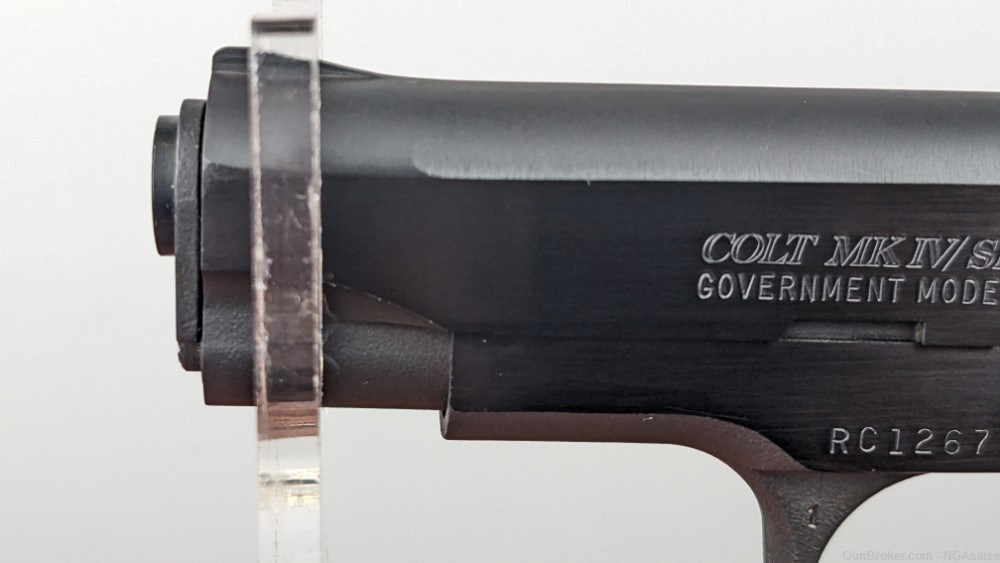 Colt|.380 Government Model Series 80|1984|Wood Display Case|Excellent-img-4