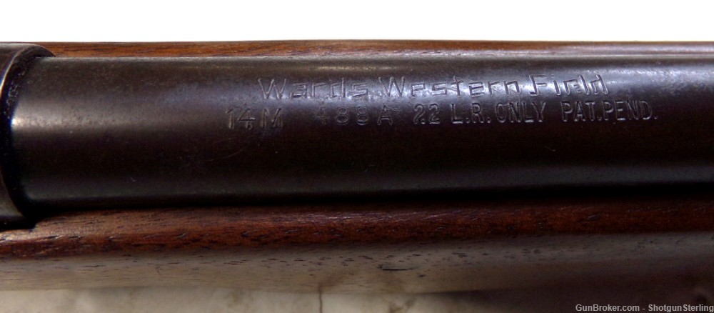Rare Wards-Westernfield model 488A Rifle by Mossberg-img-8