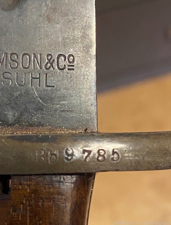 Bayonet Simson& Co Suhl German made-img-2