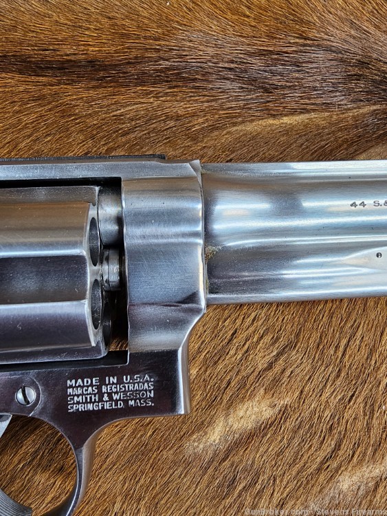 RARE SMITH & WESSON 624 NO DASH .44 SPL 6 1/2 INCH STAINLESS!-img-13