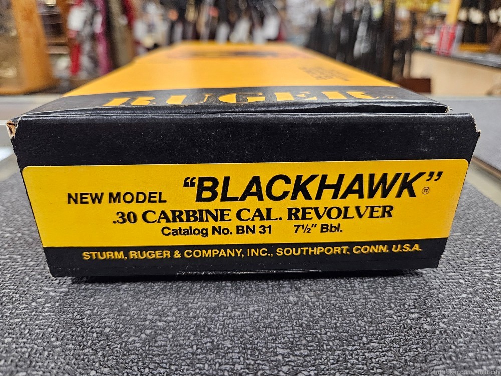 RUGER NEW MODEL BLACKHAWK IN 30 CARBINE-img-2
