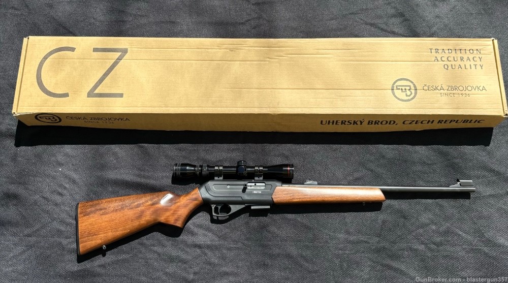 CZ 512 Semi automatic 22WMR new Simmons 3-9 scope new In the box-img-0