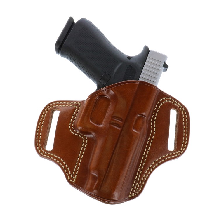 Galco Combat Master  Tan Leather S&W L Frame RH-img-0