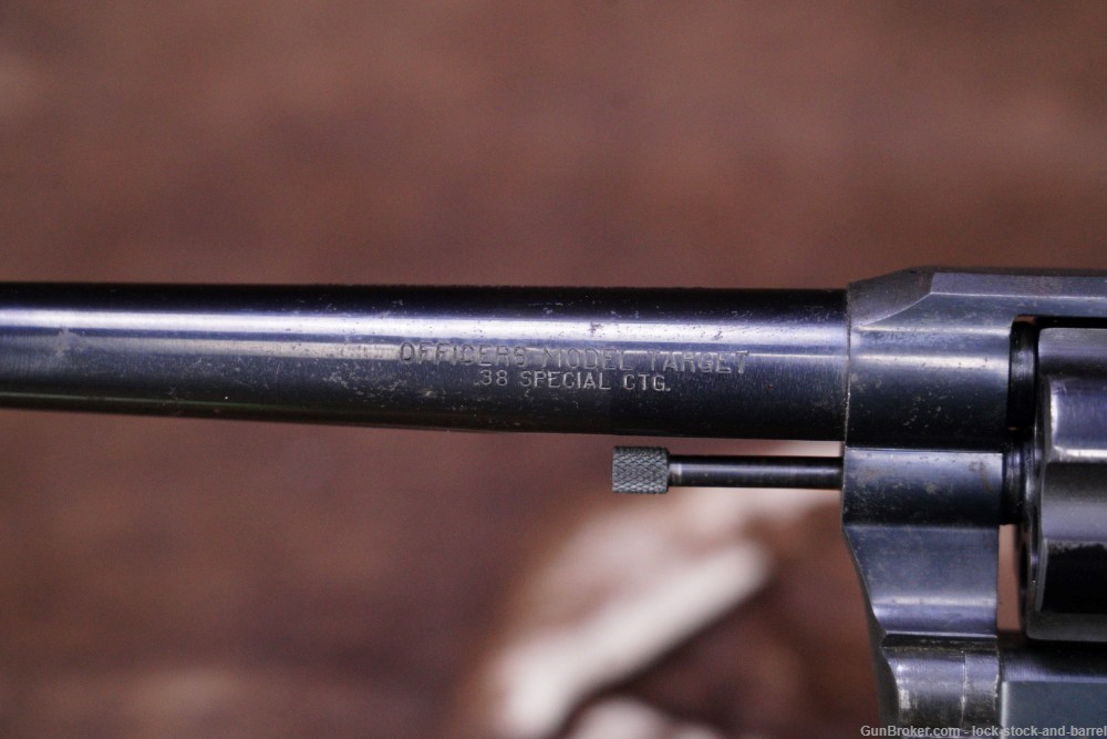 Colt Officers Model Target .38 Spl DA/SA Double Action Revolver, 1958 C&R-img-10