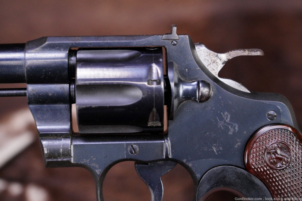 Colt Officers Model Target .38 Spl DA/SA Double Action Revolver, 1958 C&R-img-9