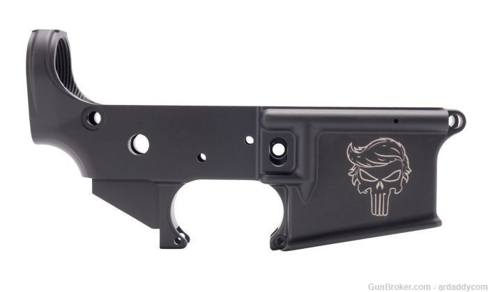 TRUMP PUNISHER Stripped Lower Receiver AR15 5.56 223 300  AR 15 Anderson-img-0