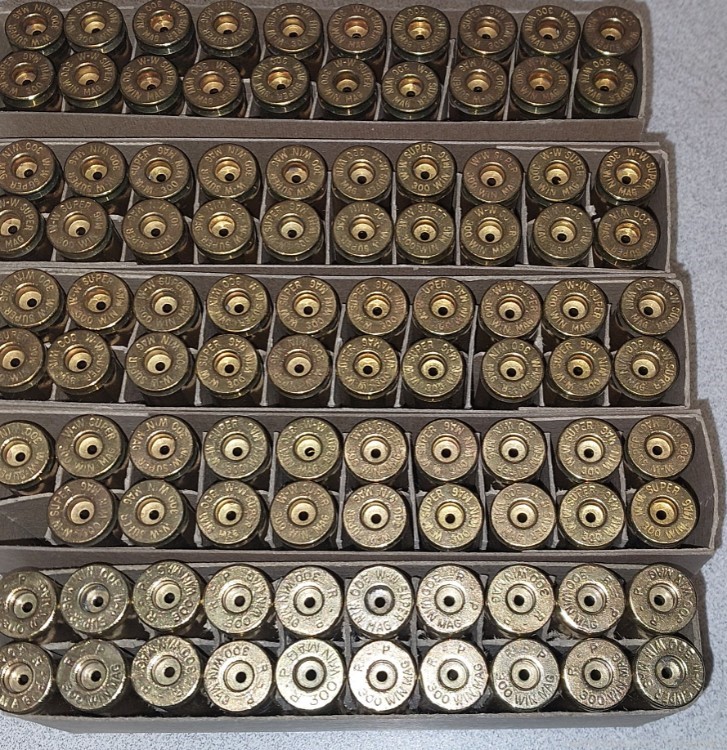 .300 Winchester Magnum brass plus RCBS die set-img-5