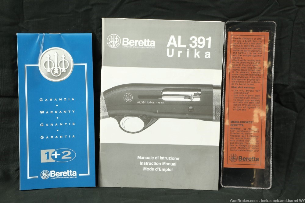 Beretta AL391 Urika 20 GA 26" 3" Shells Semi-Automatic Shotgun MFD 2000-img-45