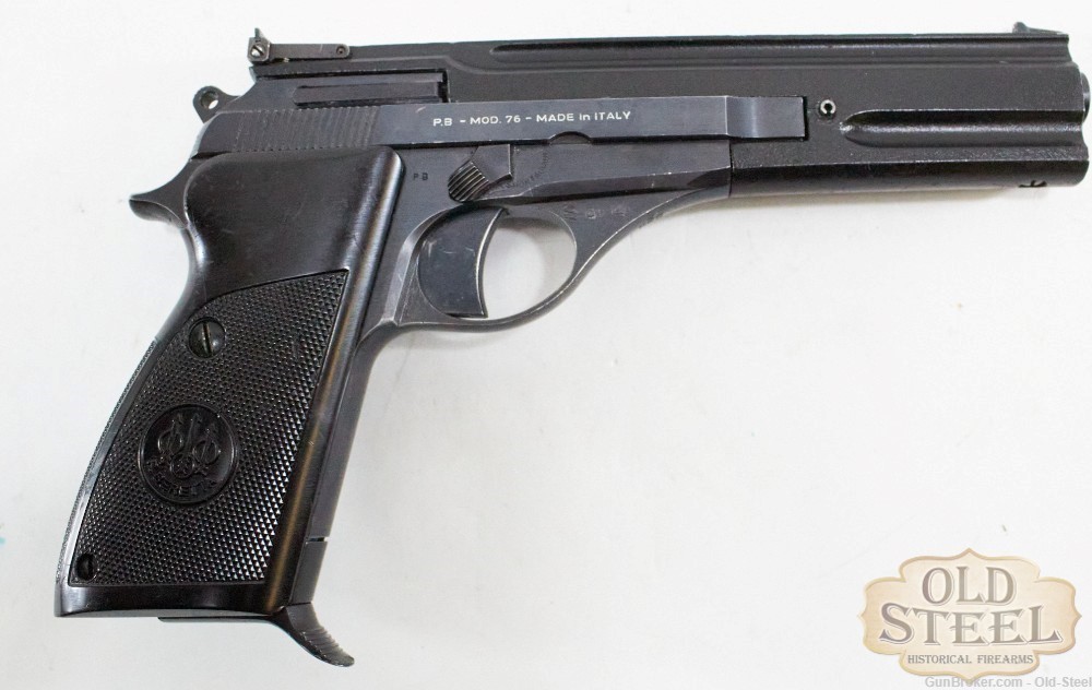 Beretta Model 76 Target Pistol 22 LR Plinking Olympic Style Plinking Target-img-7