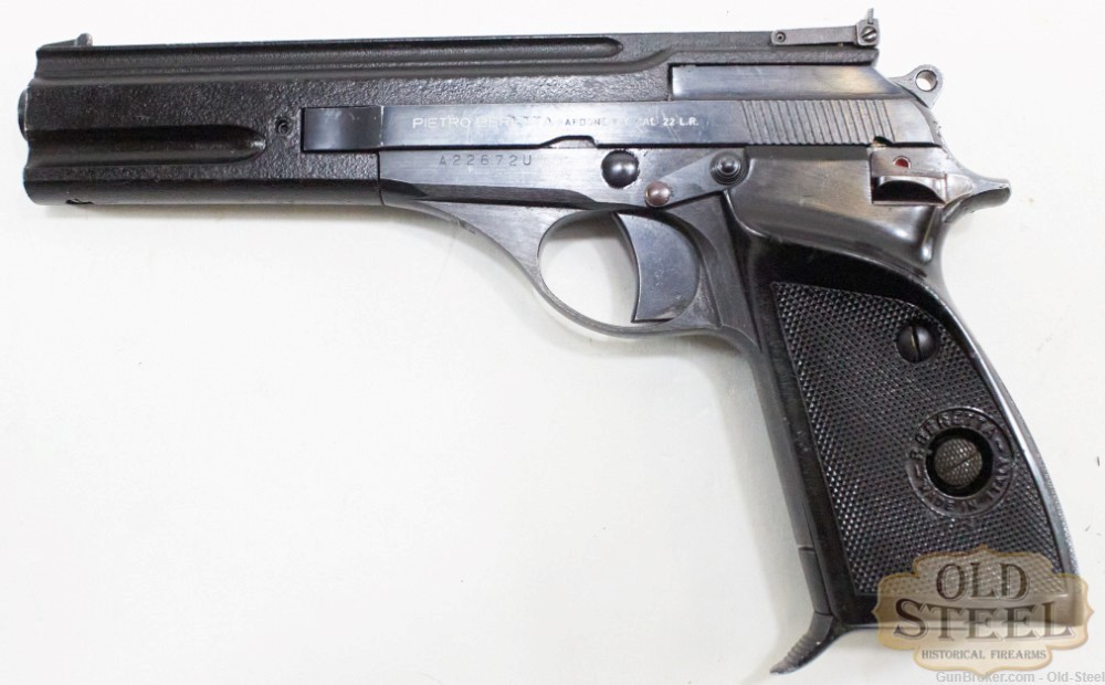 Beretta Model 76 Target Pistol 22 LR Plinking Olympic Style Plinking Target-img-0