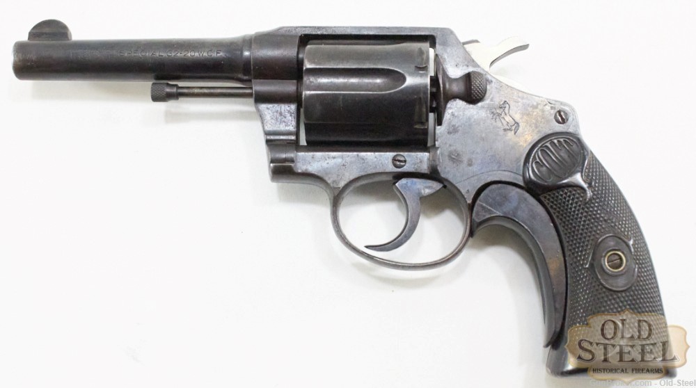 Colt Police Positive .32-20 MFG 1911 C&R Police Revolver W/ Holster-img-4
