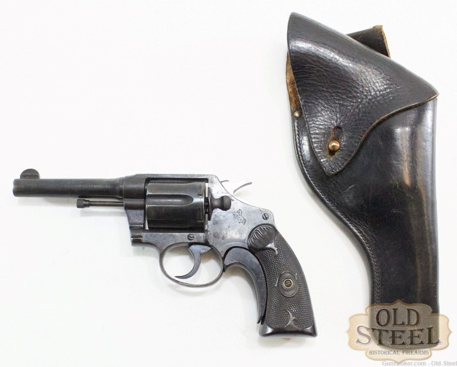 Colt Police Positive .32-20 MFG 1911 C&R Police Revolver W/ Holster-img-0