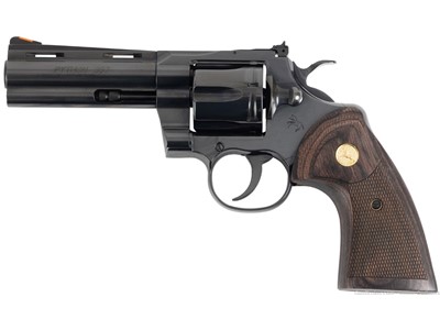 Colt Python Target 357 Mag 4.25" 6rd Blued SA/DA Revolver PYTHONBP4WTS 