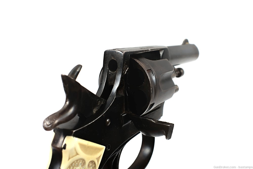 Belgian British Bulldog Type .38 Caliber Revolver (Antique) -img-2