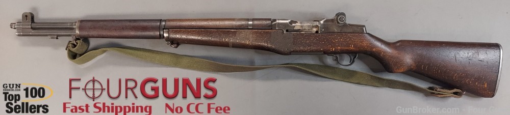 .01 Penny Decommissioned Springfield U.S. M1 Garand .30-06 24" Barrel-img-0