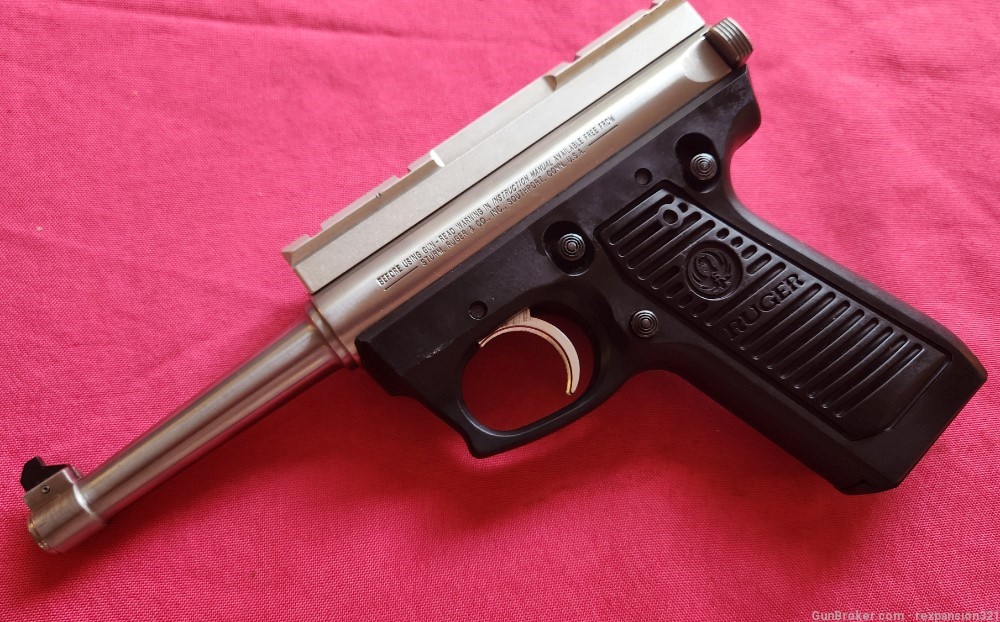 1997 Ruger 22/45 Stainless Steel .22lr-img-1