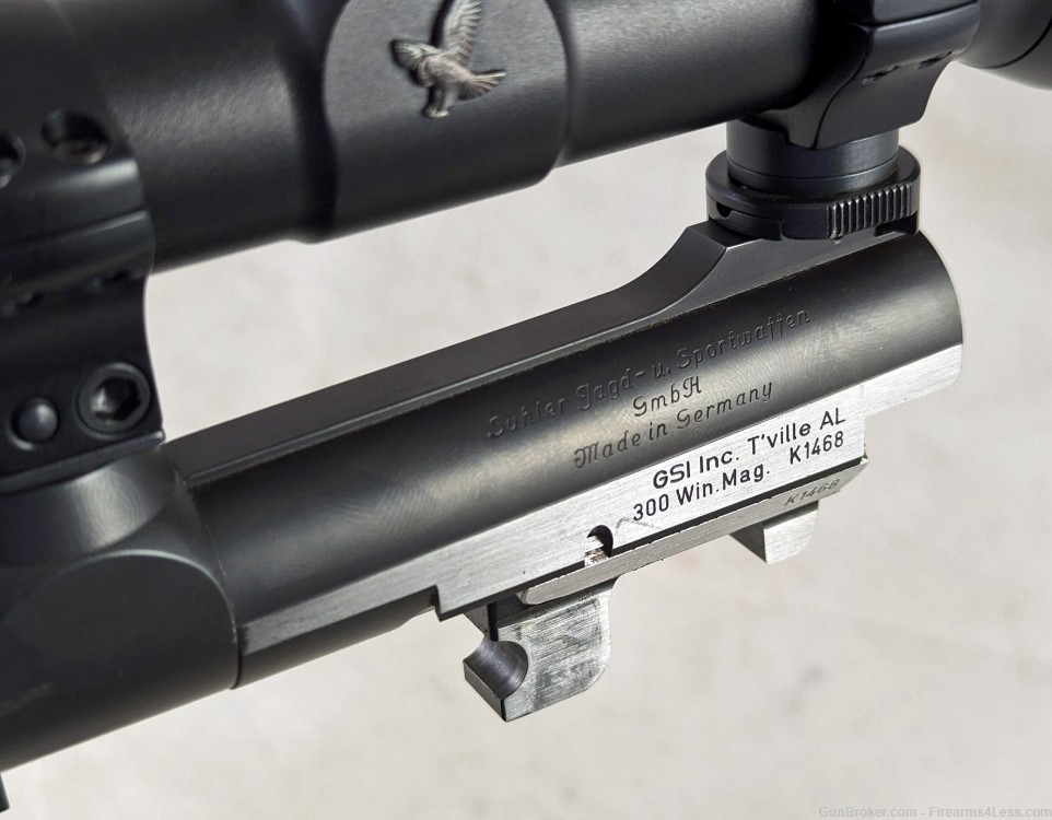 Merkel K-1 300 Win Mag Engraved Lightweight Stalking Rifle Swarovski Scope-img-22