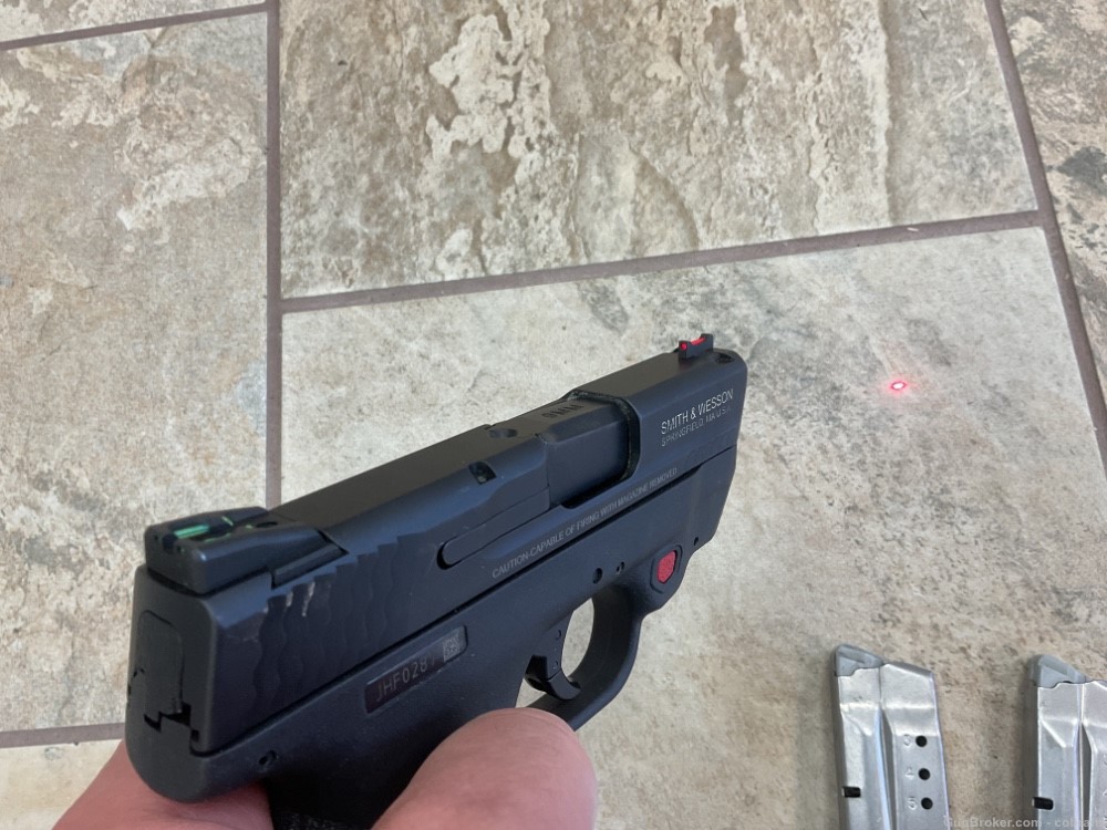 S&W M&P 9 SHIELD M2.0 COMPACT 9mm 3.1" BARREL w/3 MAGS & CT LASER   -img-4
