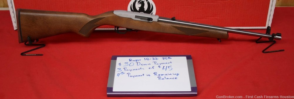 Ruger, 10/22 75th Anniversary, .22 lr, New, LAYAWAY TODAY-img-1