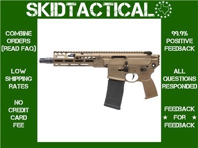 Sig Sauer MCX SPEAR-LT 9" 300 Blackout 30 Rounds - Coyote