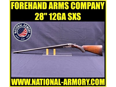 FOREHAND ARM'S COMPANY SBS SXS 12GA 28" BBL FULL/CYLINDER # HUGE PRICE DROP
