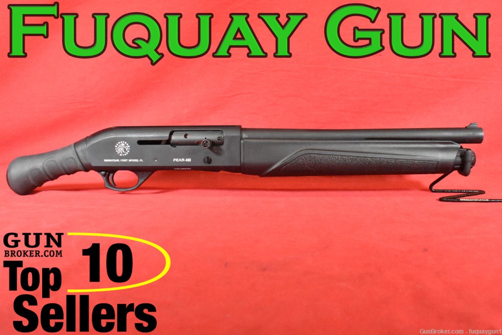 Garaysar Fear-118 12 GA 14" Raptor Grip Fear 118 Home Defense Shotgun-img-0