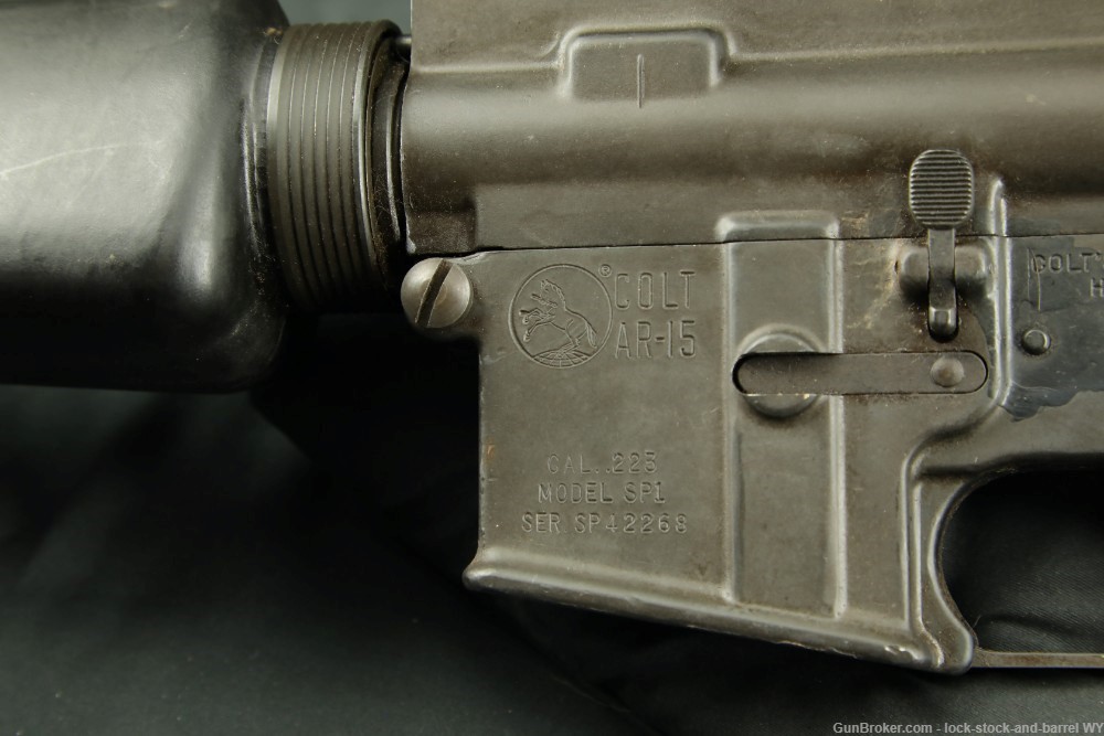 PreBan Colt SP1 SP-1 AR-15 5.56/.223 20” Semi-Auto Rifle MFD 1974-img-26