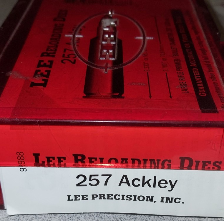 .257 roberts ackely improved die set, Lee # 90988-img-0