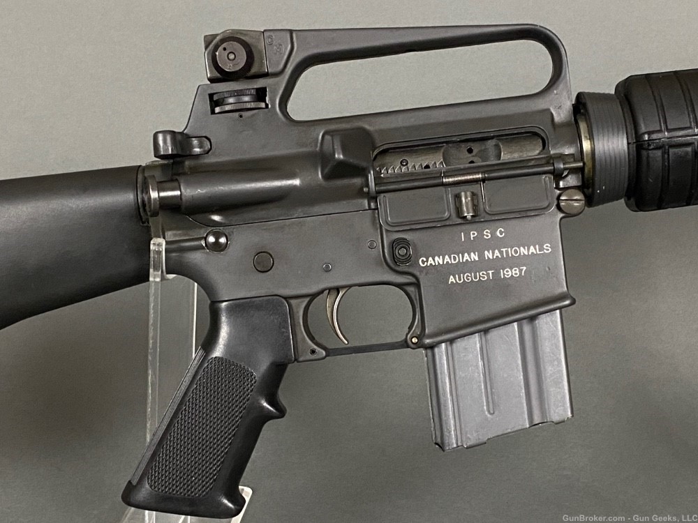 Colt Ar-15 A2 Hbar pre ban AR15 1987 IPSC Canada National prize MA LEGAL-img-2