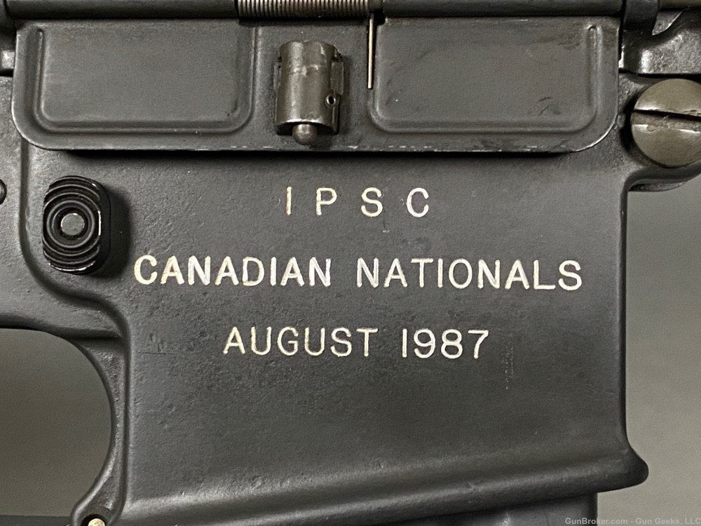 Colt Ar-15 A2 Hbar pre ban AR15 1987 IPSC Canada National prize MA LEGAL-img-4
