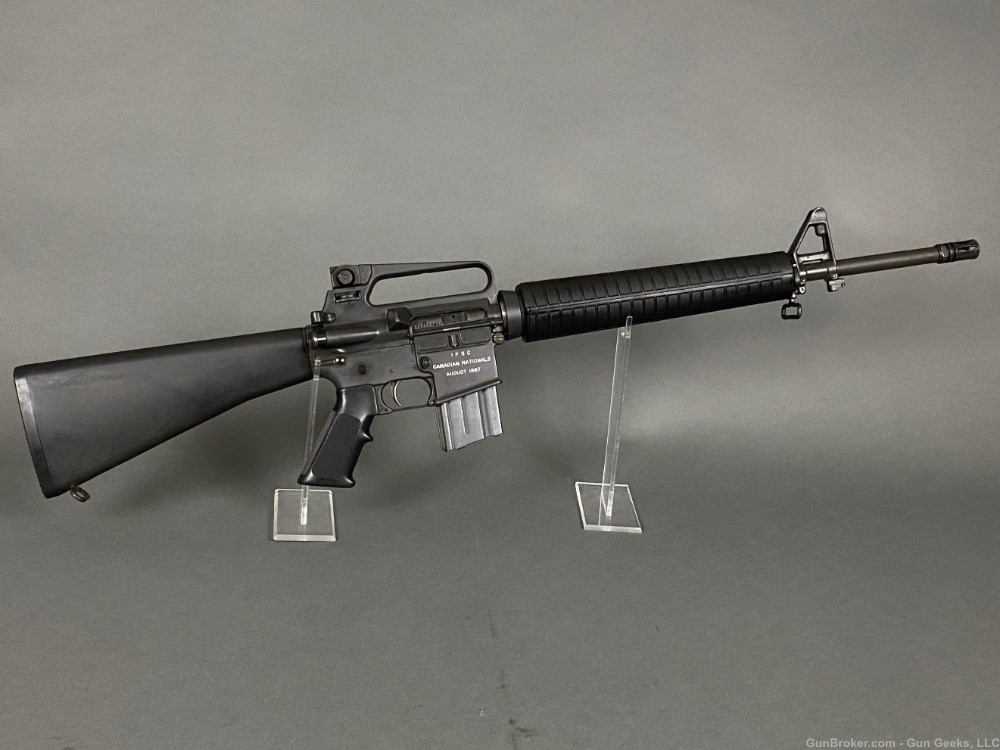 Colt Ar-15 A2 Hbar pre ban AR15 1987 IPSC Canada National prize MA LEGAL-img-0
