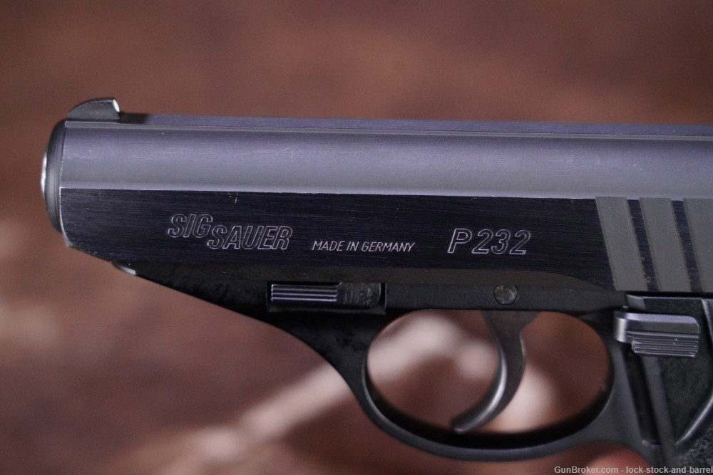 Sig Sauer Model P232 P-232 .380 ACP 3.5" Semi-Automatic Pistol, 2001 NO CA-img-8