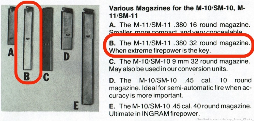 MINT! RPB INGRAM MAC-11 .380 Cobray Steel Magazine SWD M11A1 M12 RARE-img-11