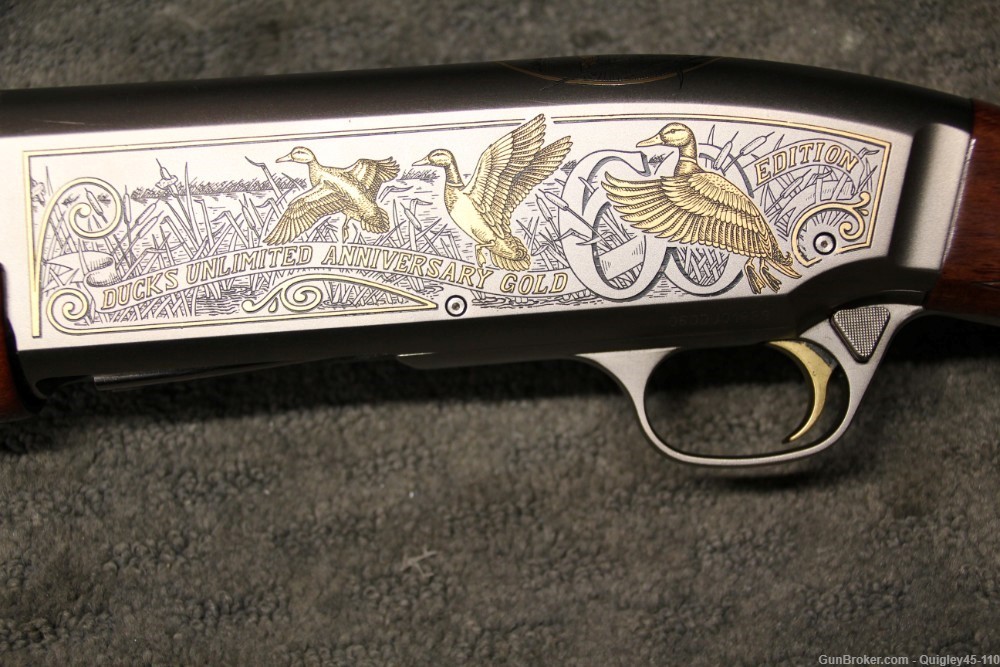 Browning Gold 12 GA Ducks Unlimited Engraved DU Anniversary -img-7