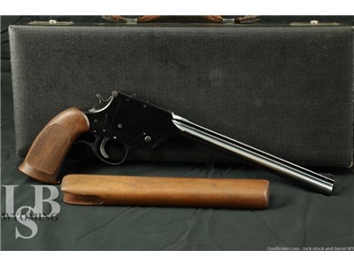 Harrington and Richardson H&R Model 195 .22 Cal Competition Pistol C&R