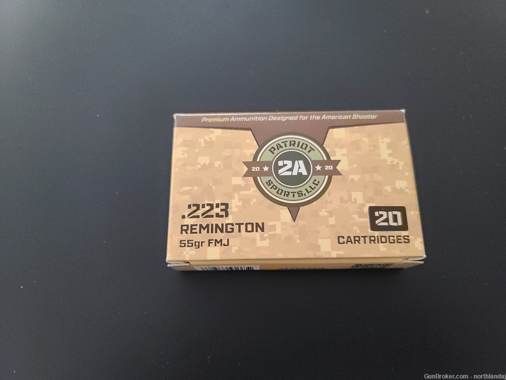 PENNY AUCTION 223 Ammo 500 Rounds NO RESERVE-img-0